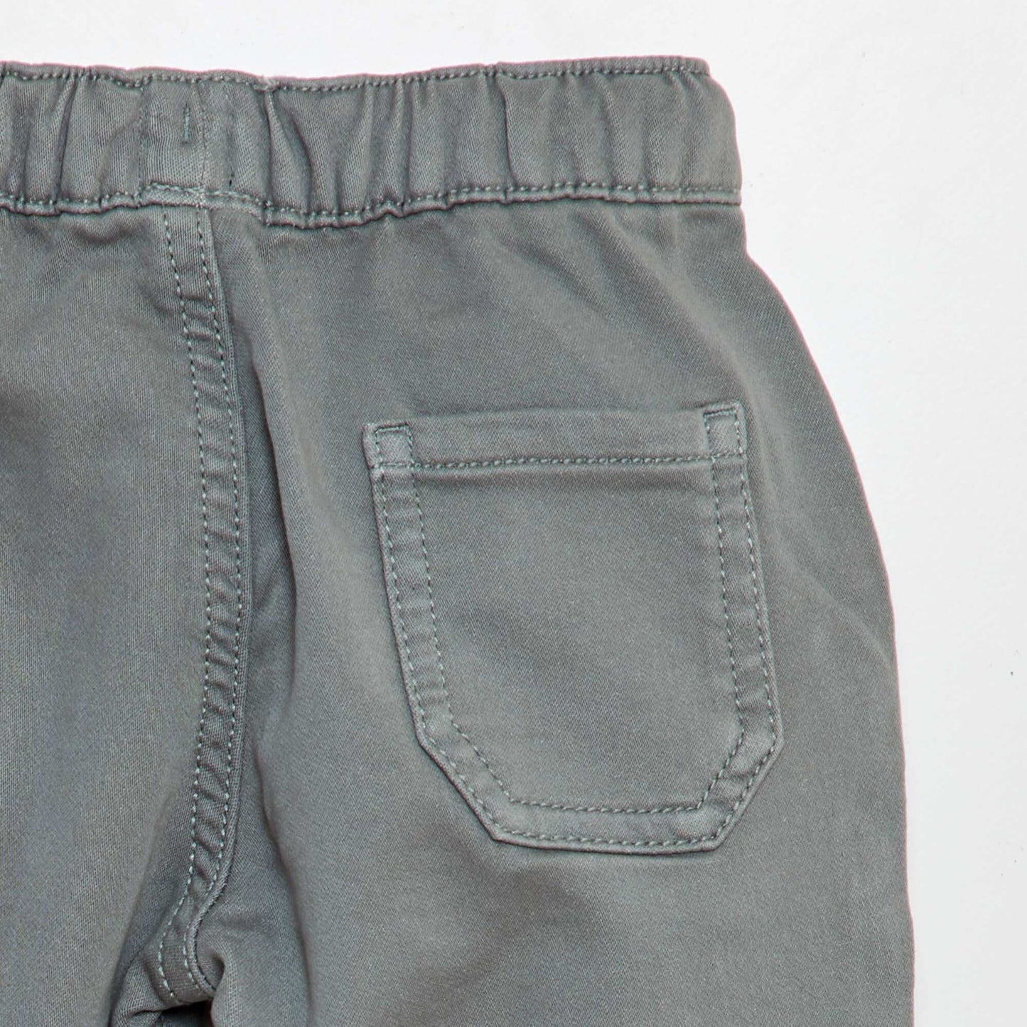 Pantalon jogging avec larges poches Bleu gris