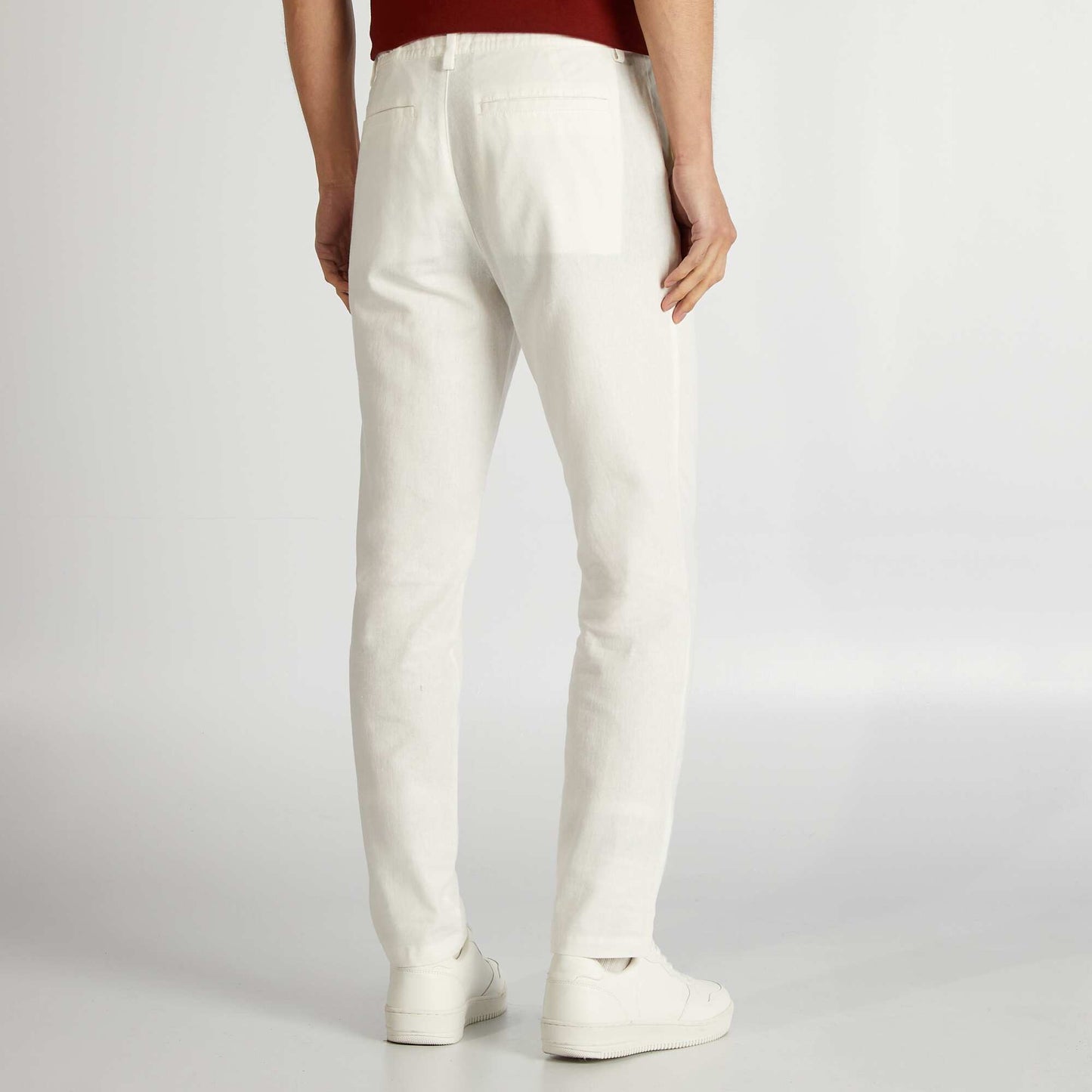 Pantalon chino blanc