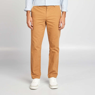 Chino coupe ajustée / slim fit Beige