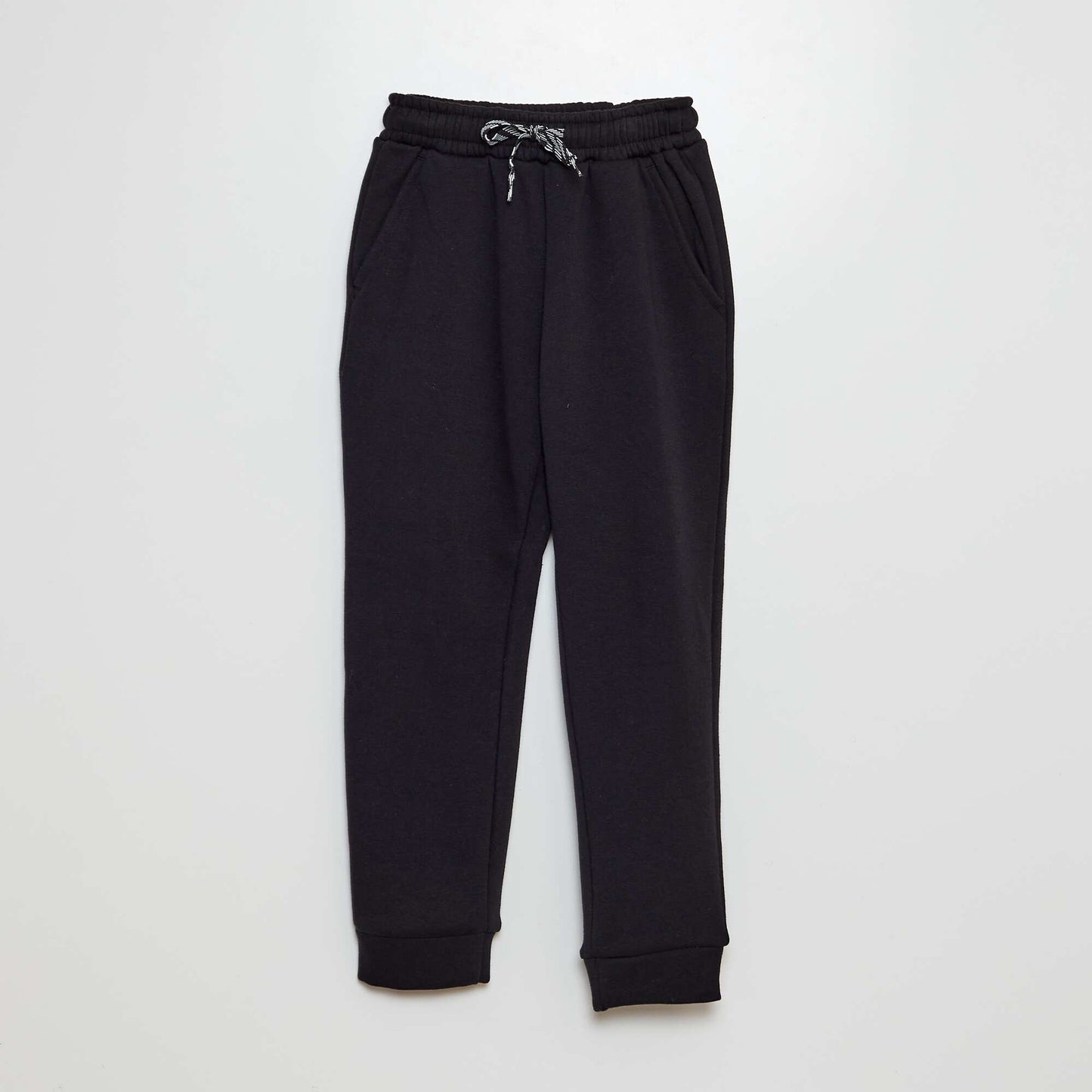 Pantalon jogging doublé velours noir