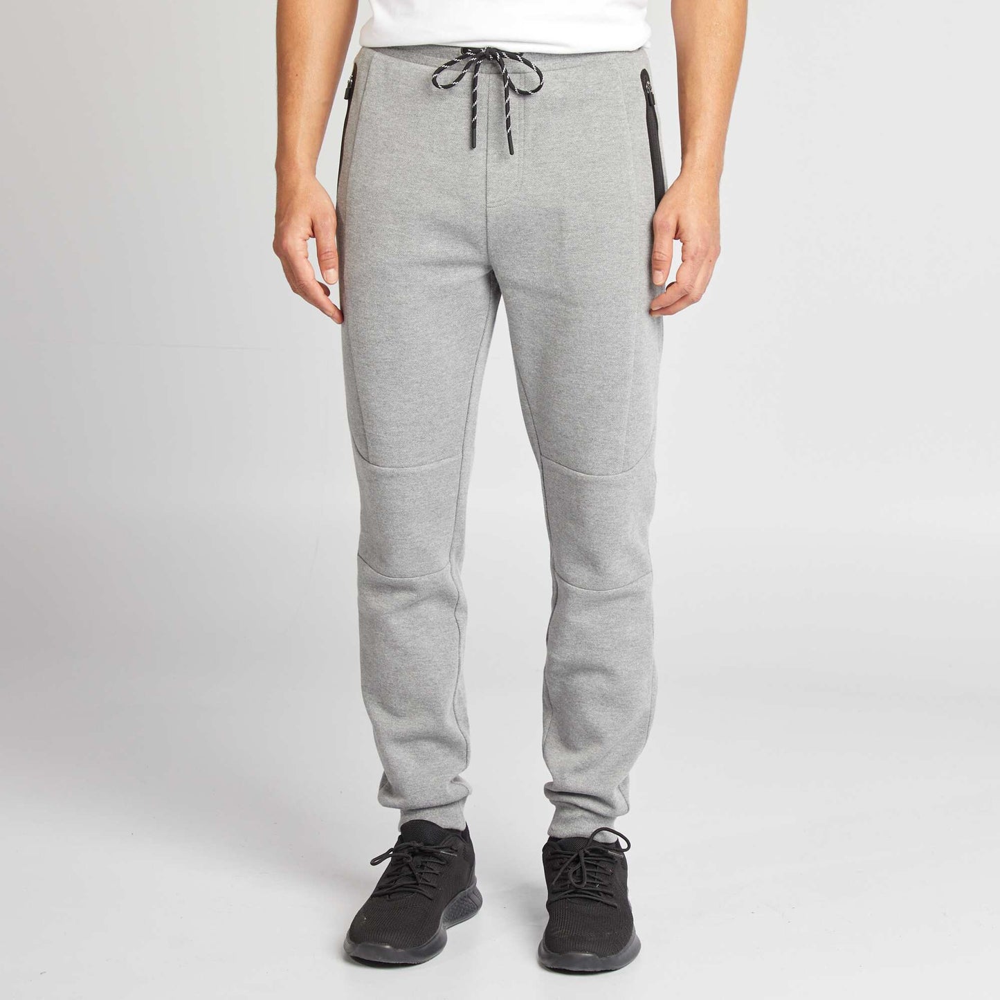 Pantalon de jogging en maille GRIS