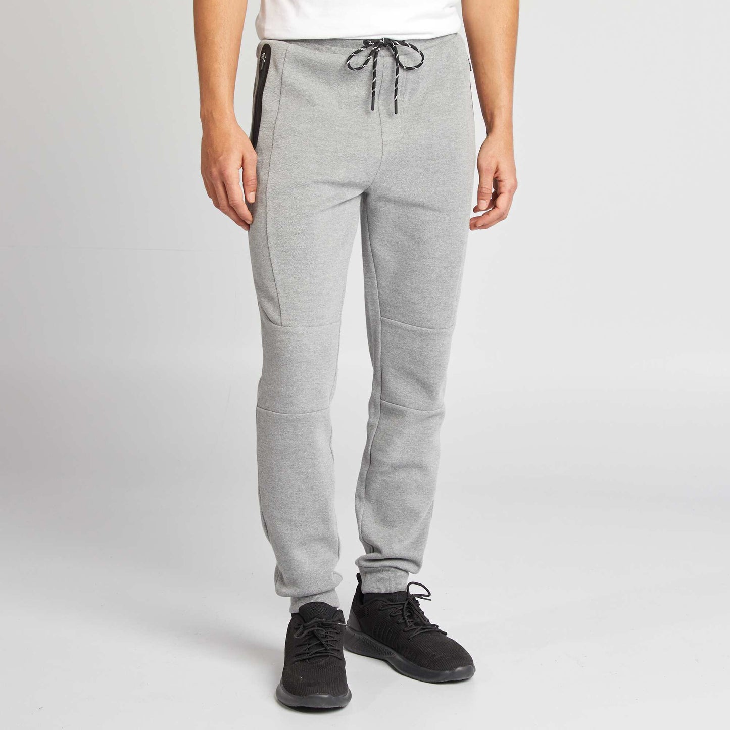 Pantalon de jogging en maille GRIS