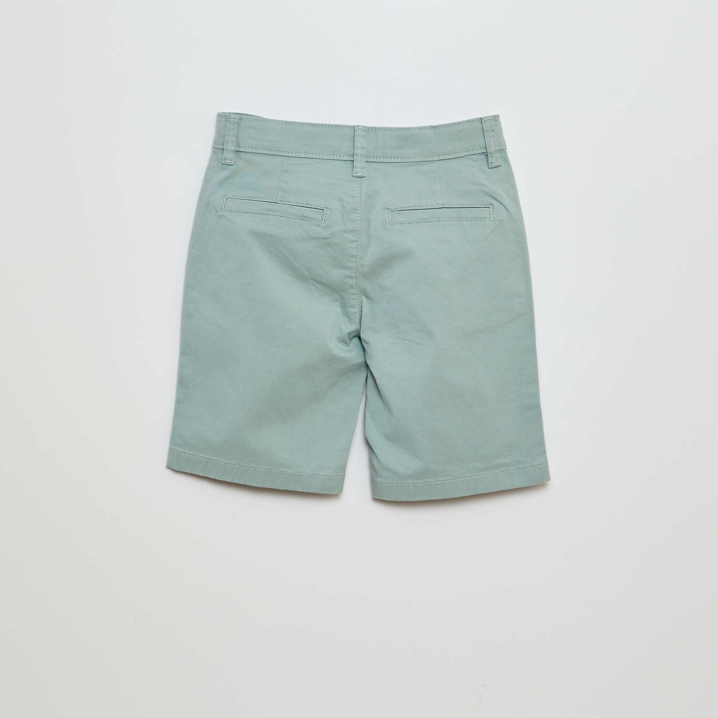 Bermuda en twill VERT