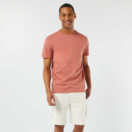 Bermuda multipoches en molleton BLANC