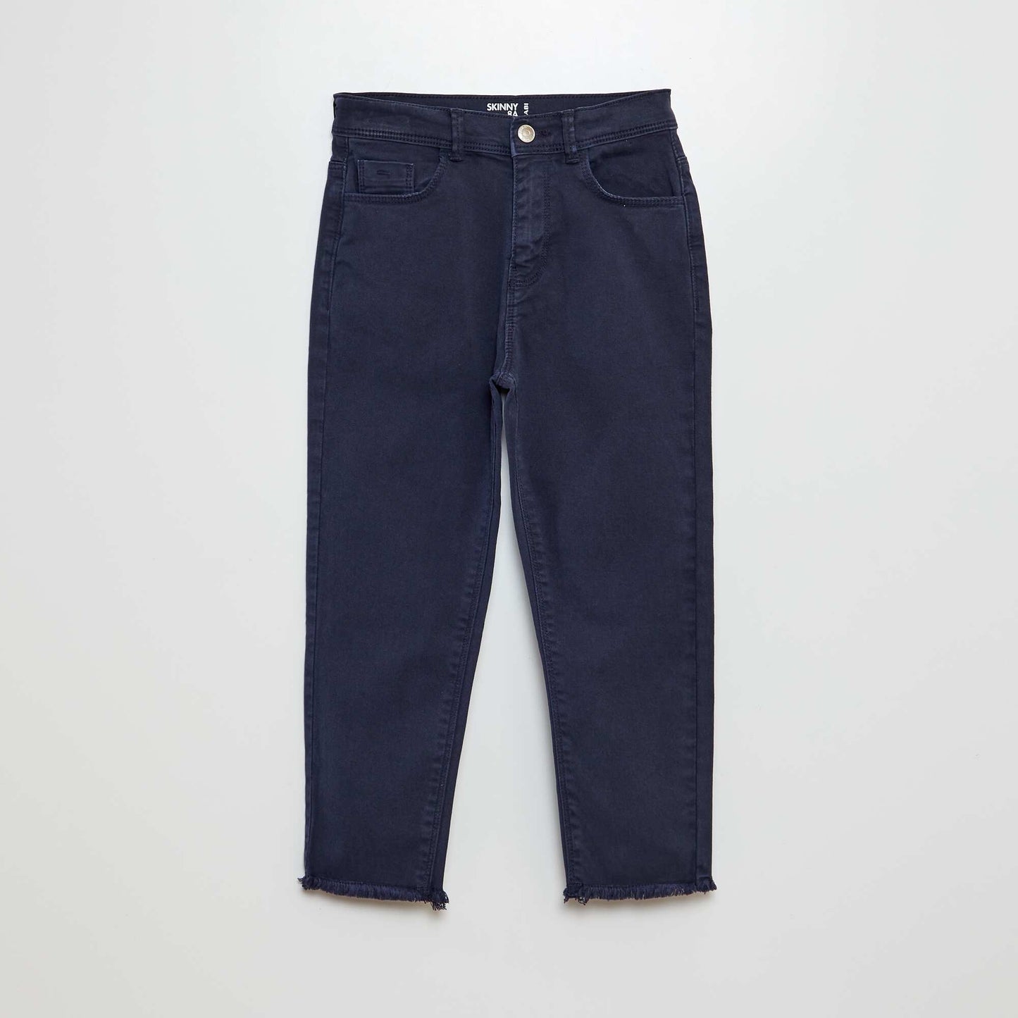 Pantacourt skinny Bleu