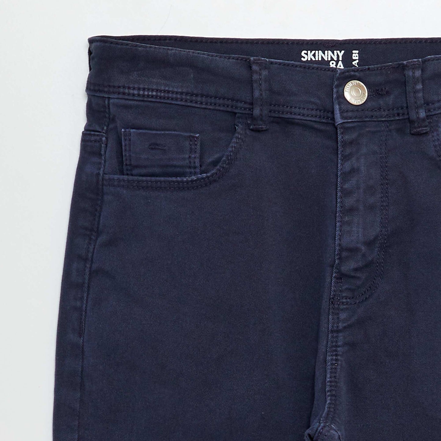 Pantacourt skinny Bleu