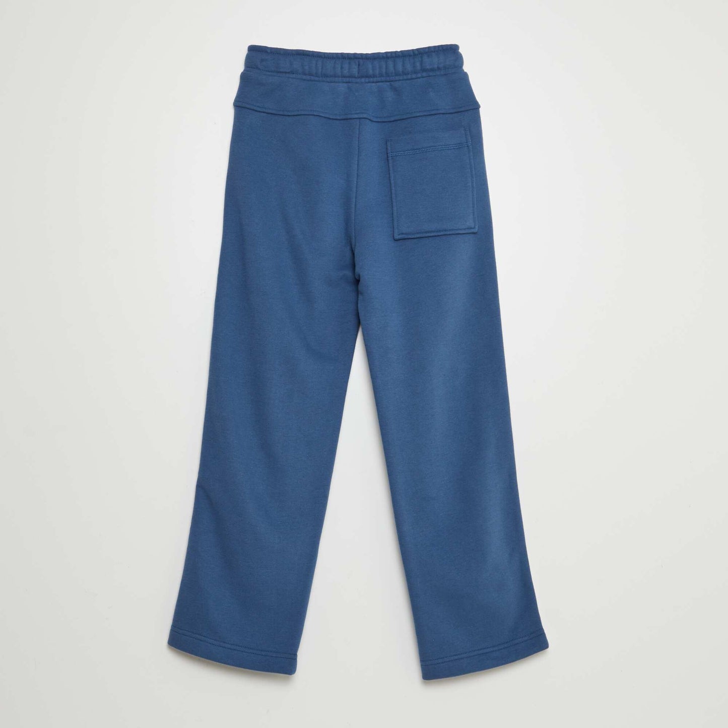 Jogging large avec bandes contrastantes BLEU