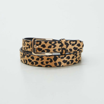 Ceinture imprimé léopard léopard