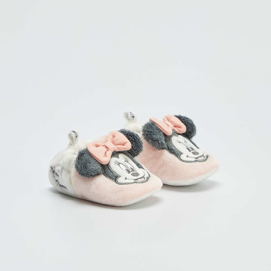 Chaussons doux 'Disney' Rose