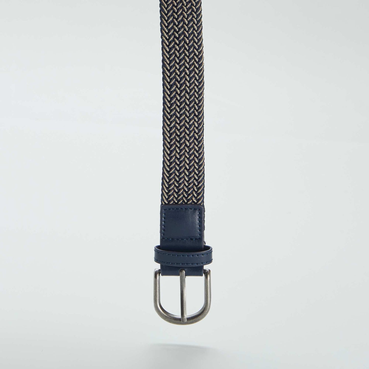 Ceinture tressée Bleu