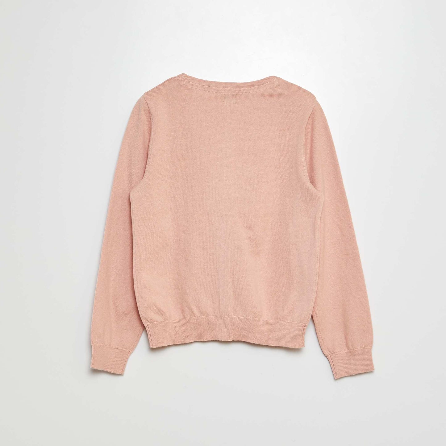 Gilet en maille unie ROSE