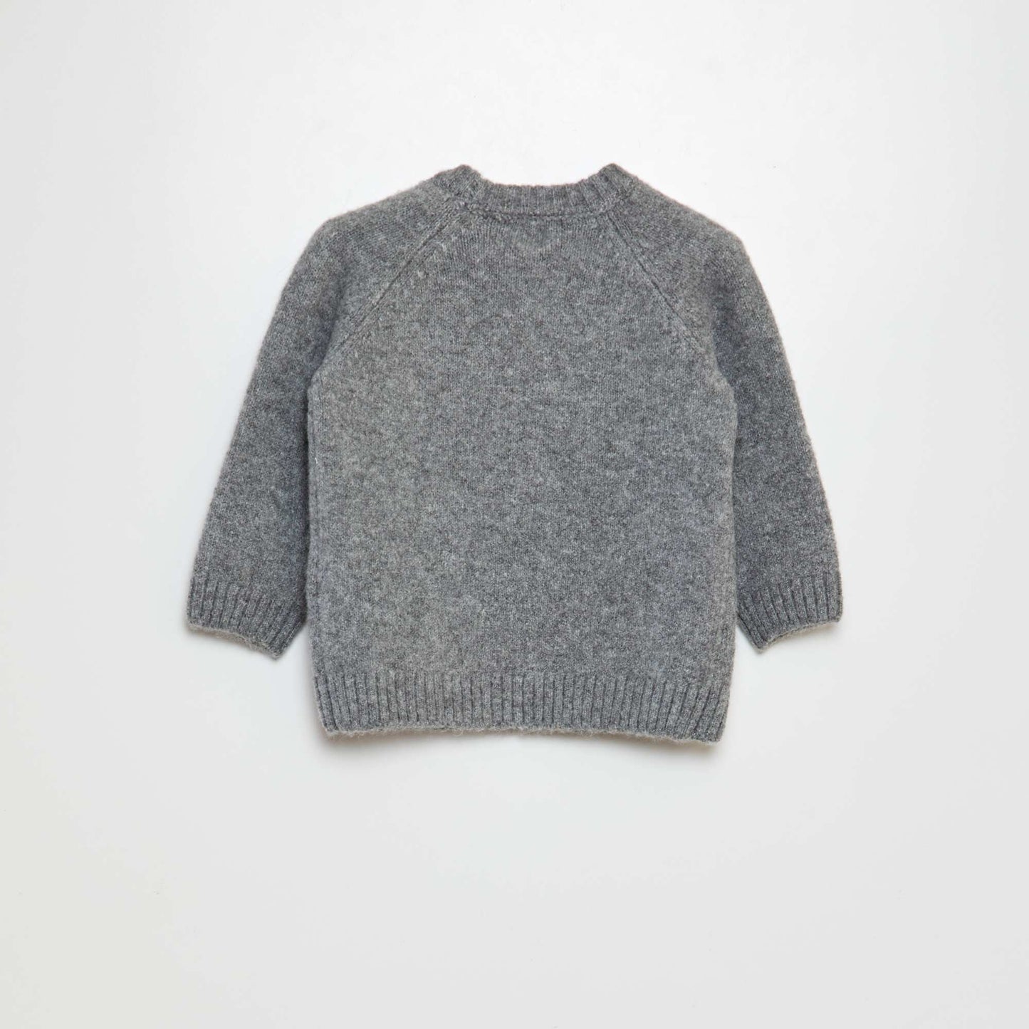 Pull en maille douce Gris foncé