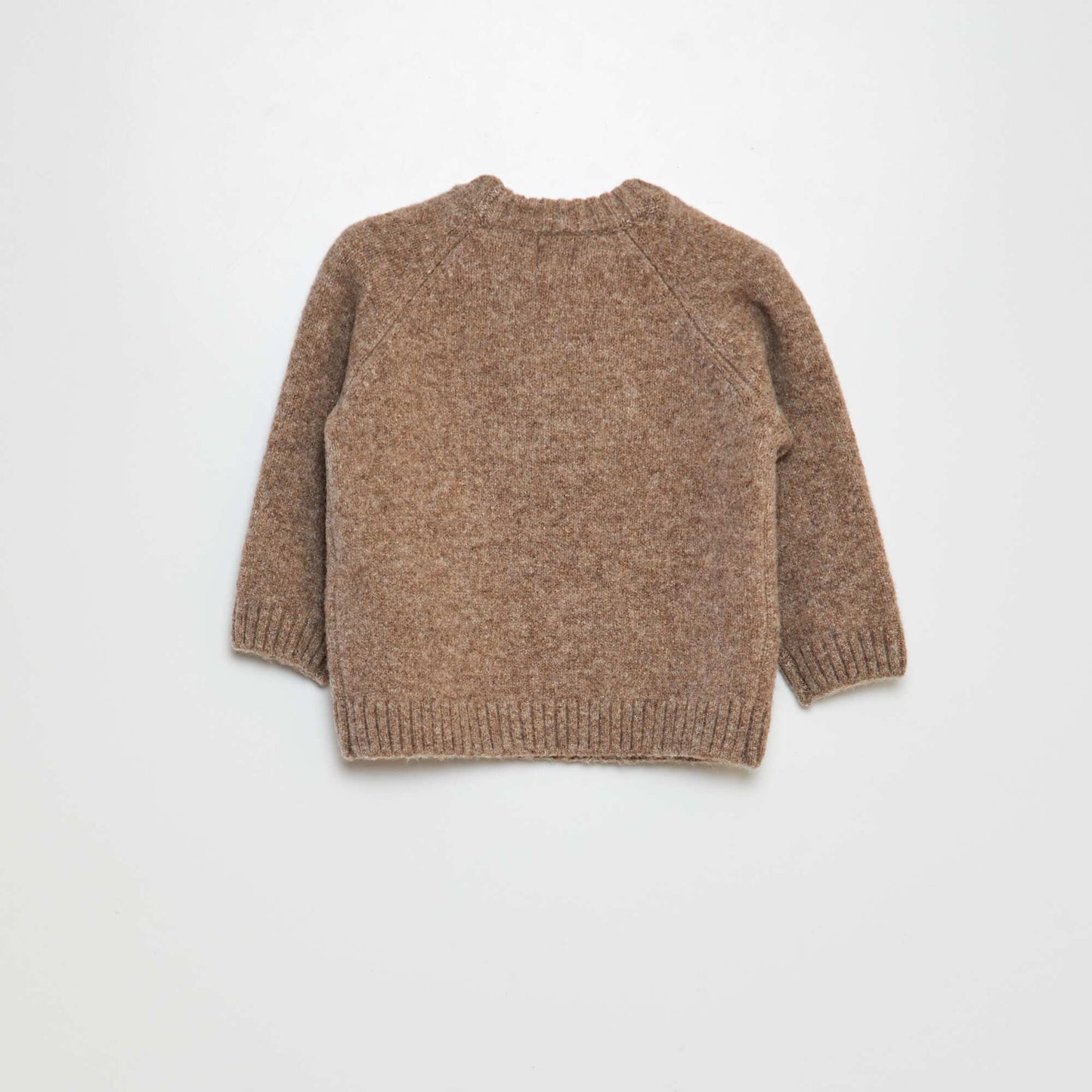 Pull en maille douce Marron