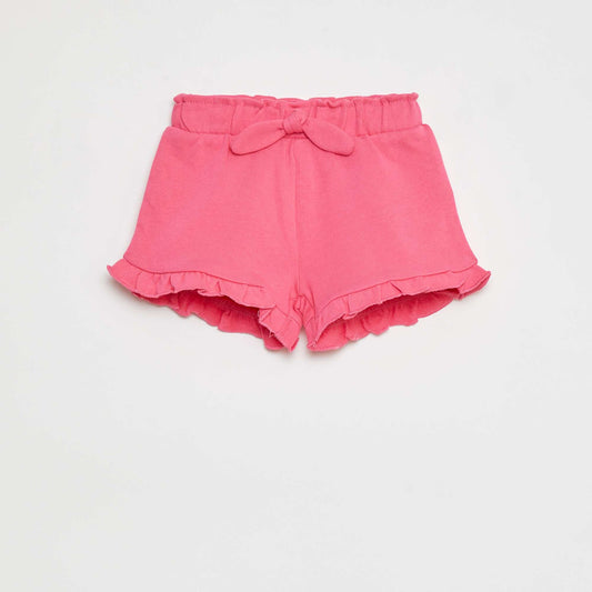 Short en molleton léger ROSE