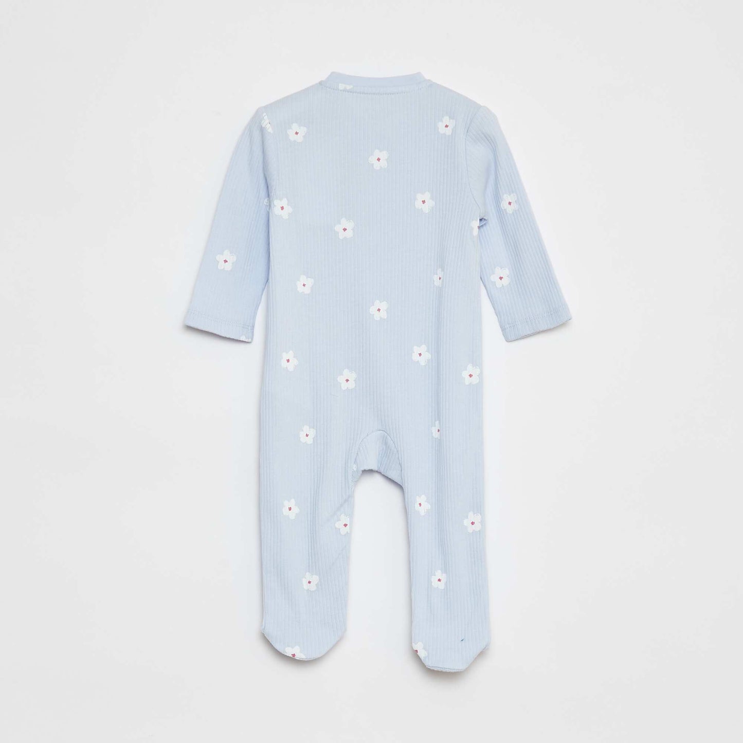 Dors-bien léger côtelé BLEU