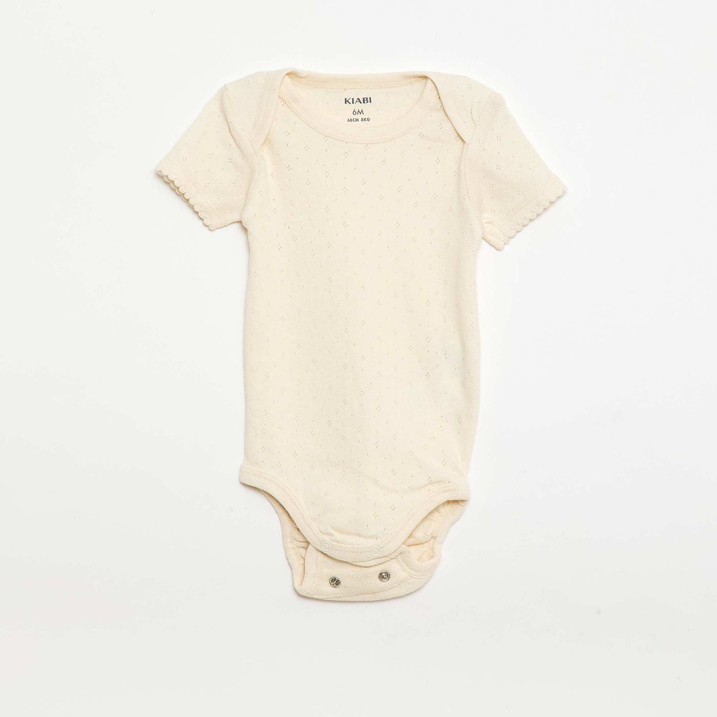 Bodies évolutif en maille unie - Lot de 3 BEIGE