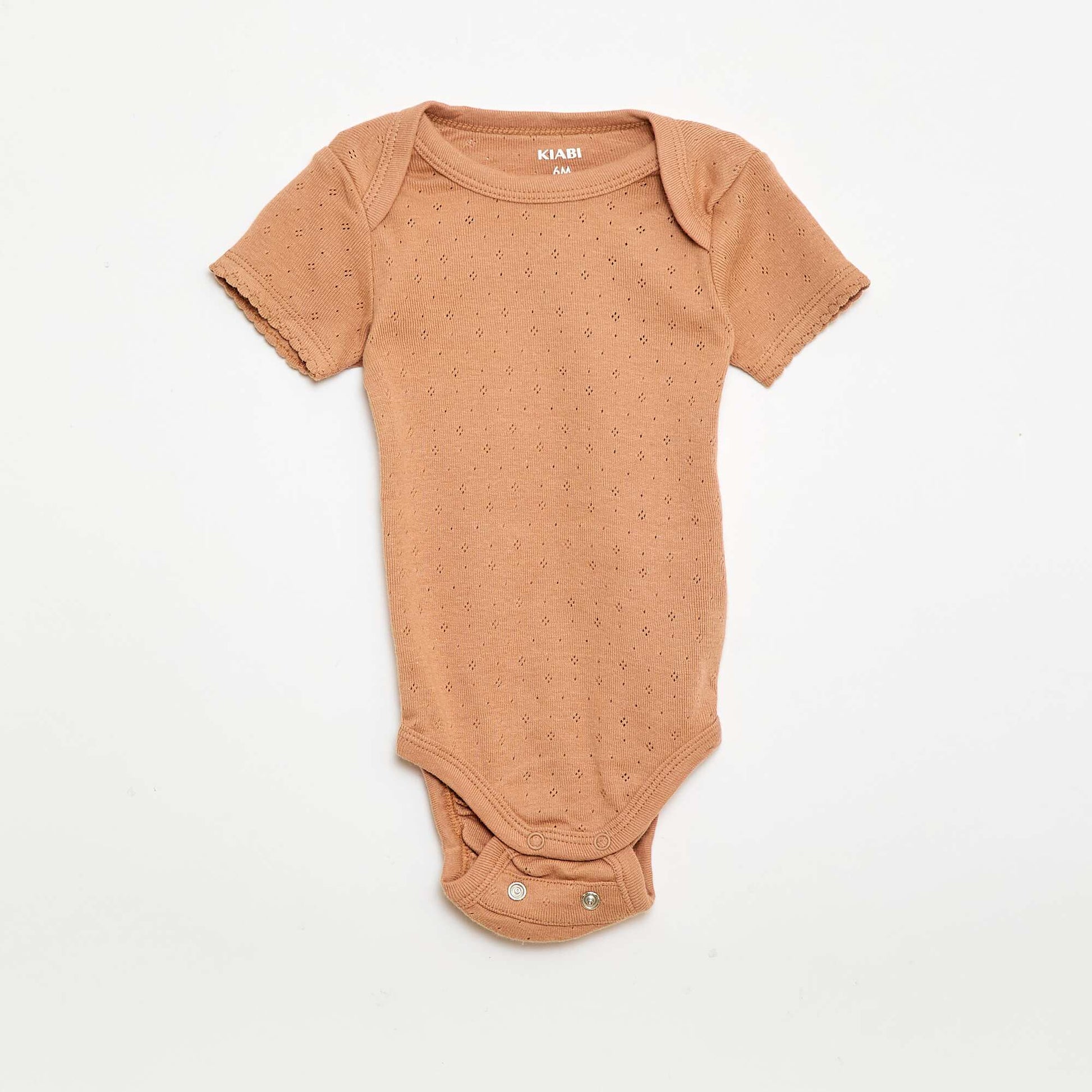 Bodies évolutif en maille unie - Lot de 3 BEIGE