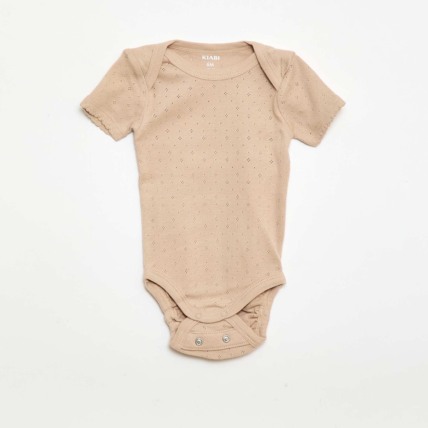 Bodies évolutif en maille unie - Lot de 3 BEIGE