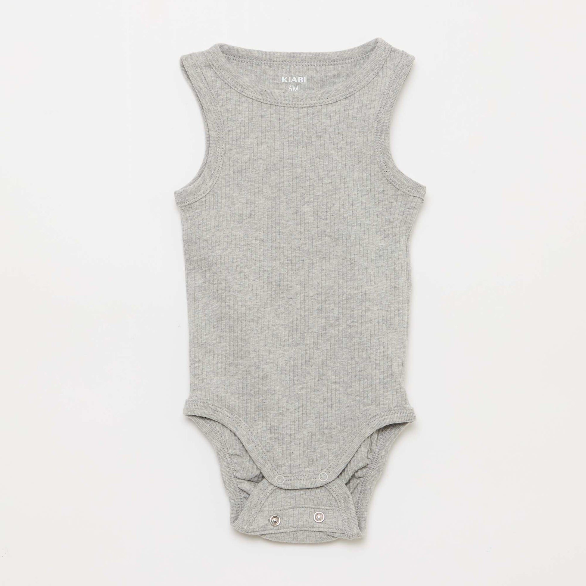 Lot de 3 bodies évolutifs à bretelles unis BLEU