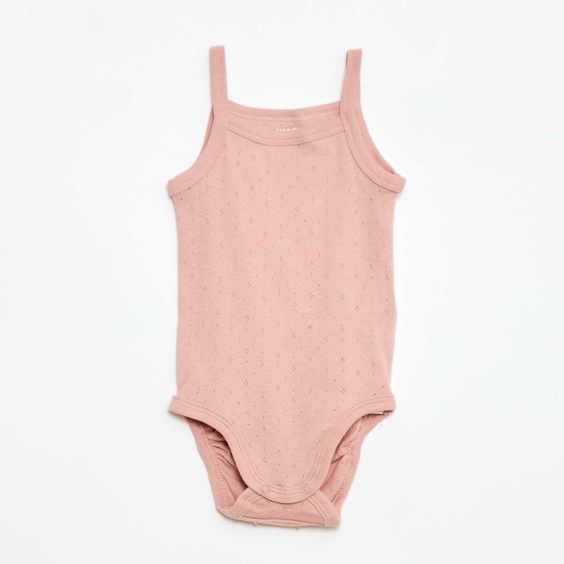Bodies évolutifs à brettelles - lot de 3 ROSE