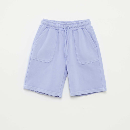 Short à grandes poches BLEU