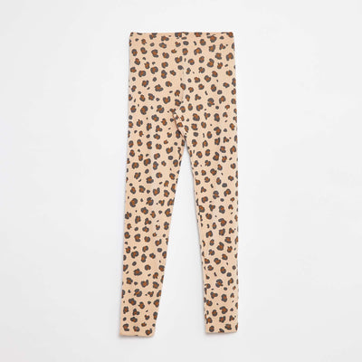 Legging long en jersey LéOPARD