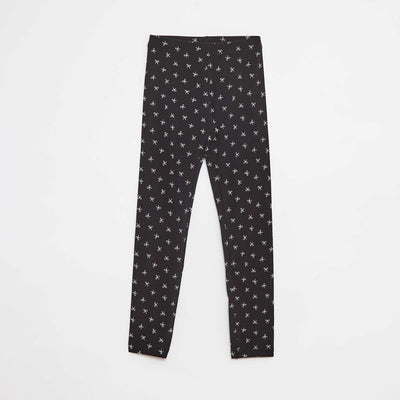 Legging long en jersey NOIR