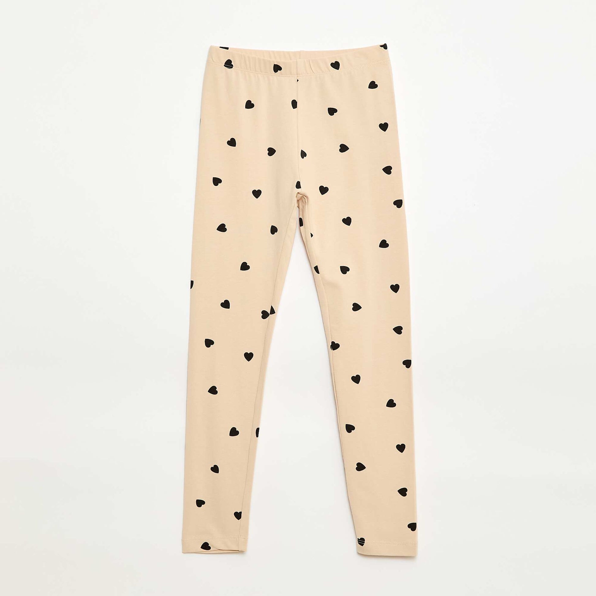 Legging long en jersey BEIGE