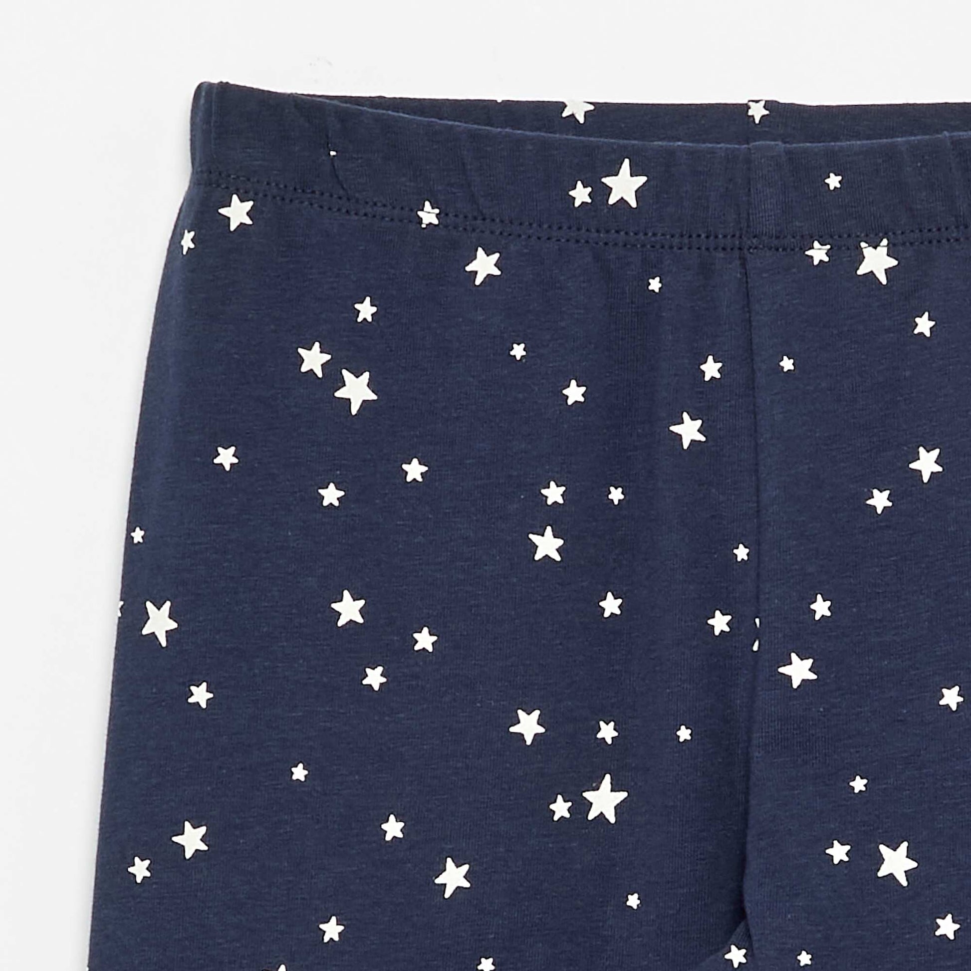 Legging long en jersey BLEU