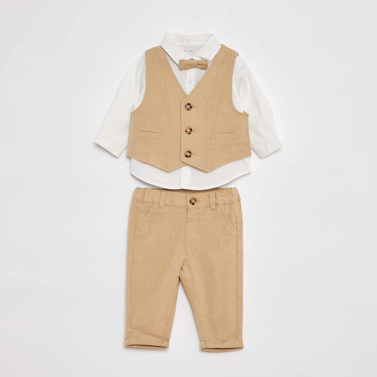 Ensemble de costume - 4 pièces BEIGE