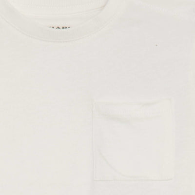 T-shirt à manches courtes uni BLANC