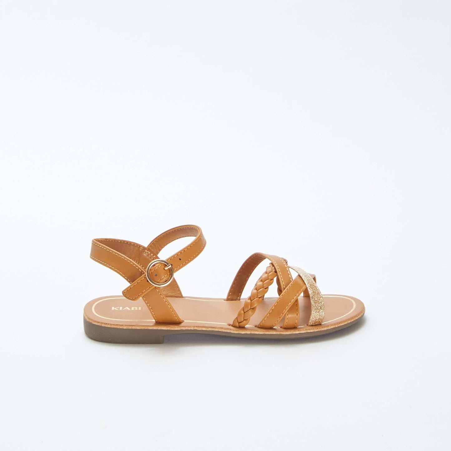Sandales à multi-brides JAUNE