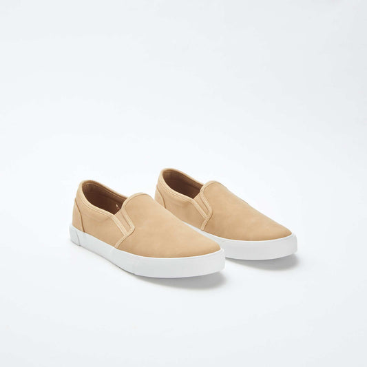 Baskets slip-on BEIGE