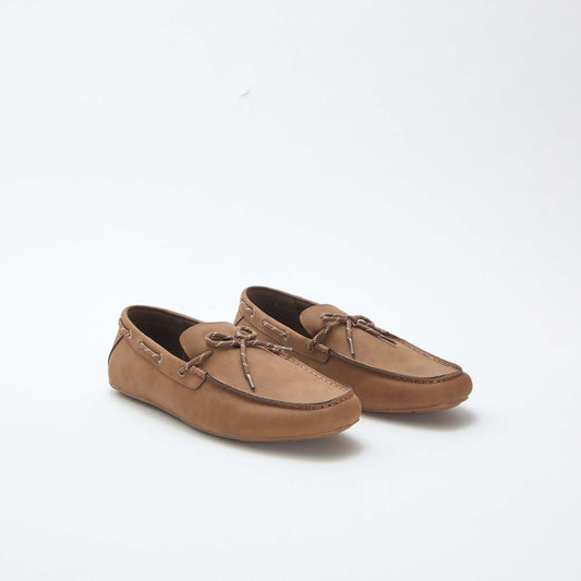 Mocassins en simili MARRON