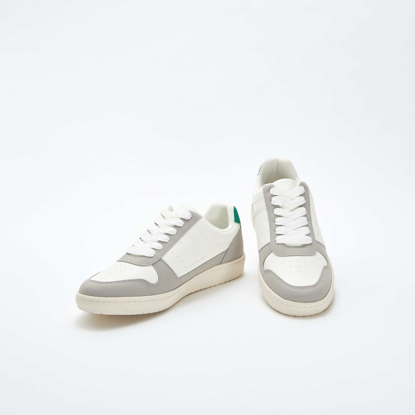 Baskets basses tricolores GRIS