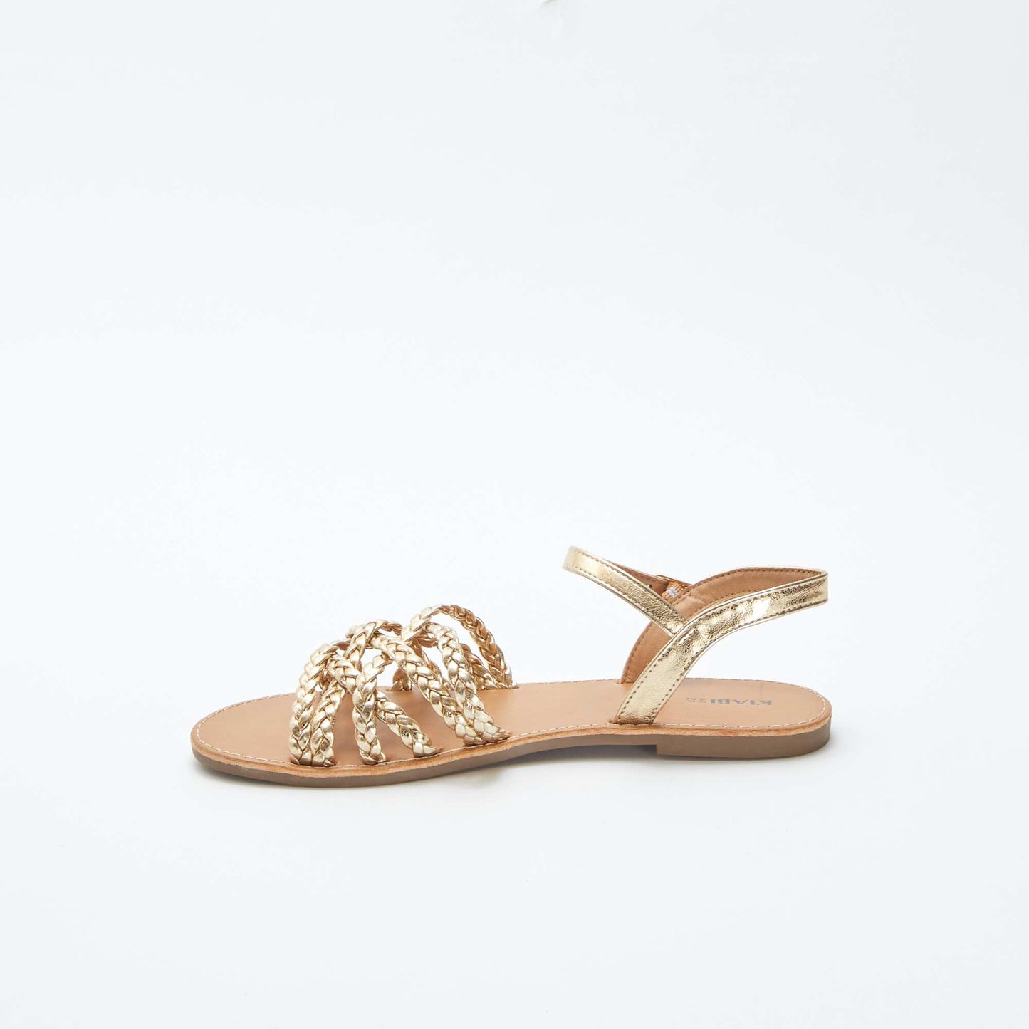 Sandales à brides tressées et croisées DORé
