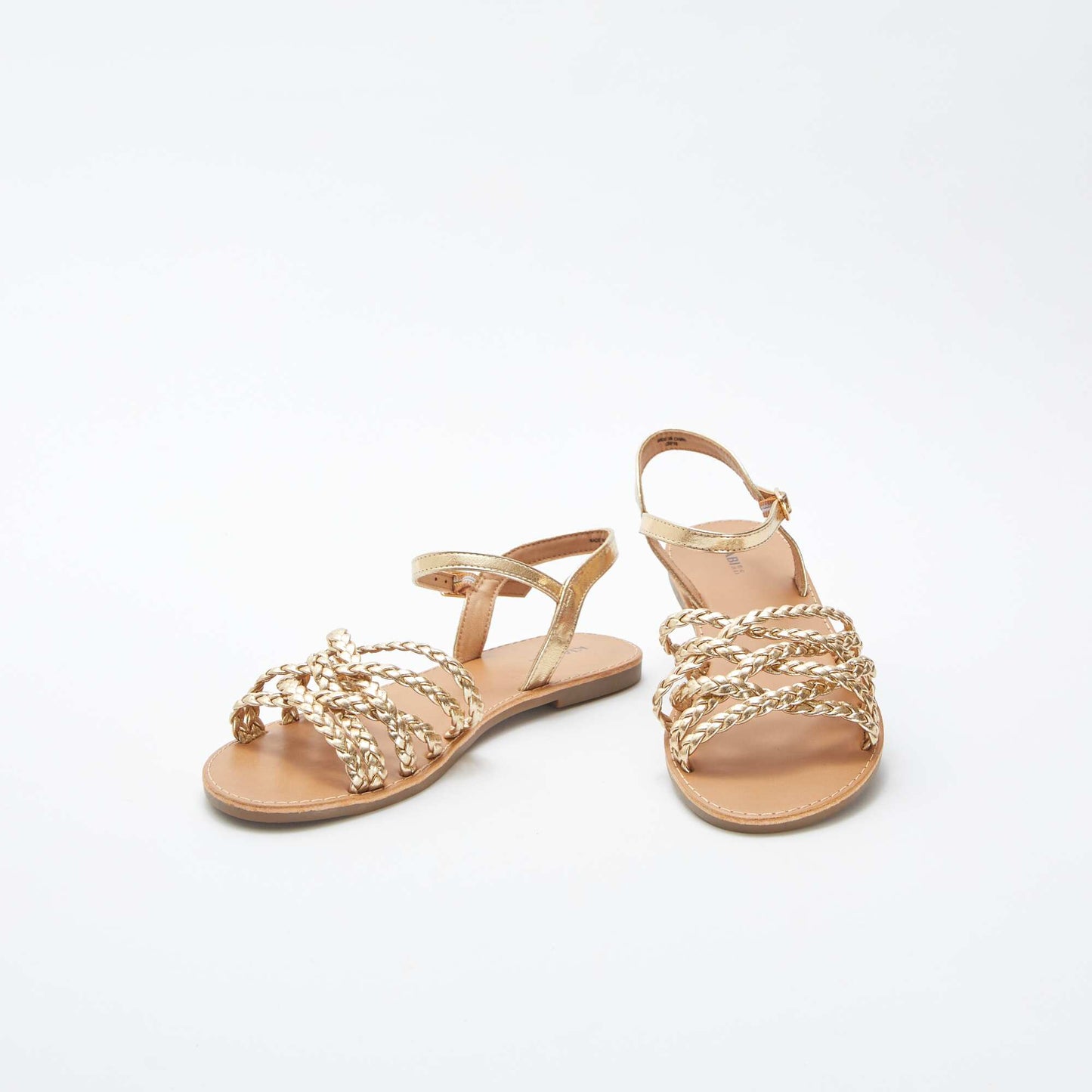 Sandales à brides tressées et croisées DORé