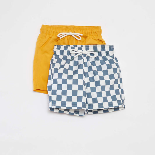 Lot de 2 shorts de bain VERT