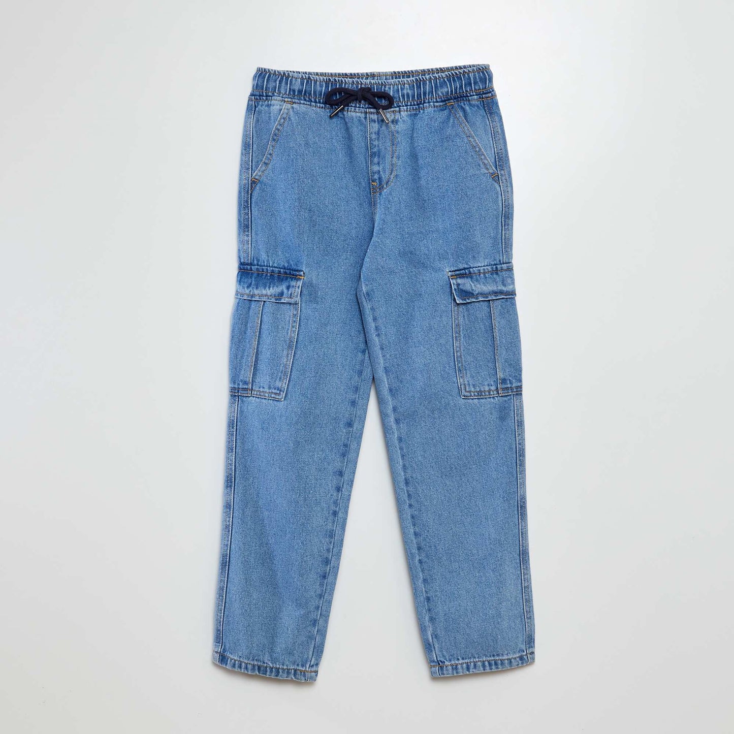 Jean denim avec poches BLEU