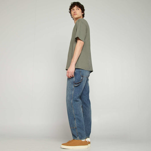 Jean style carpenter BLEU