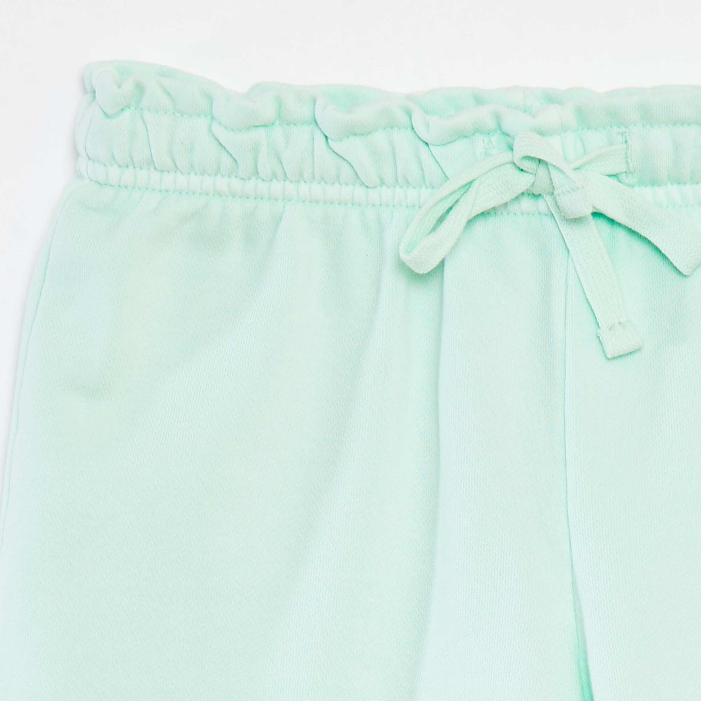 Short en molleton uni VERT