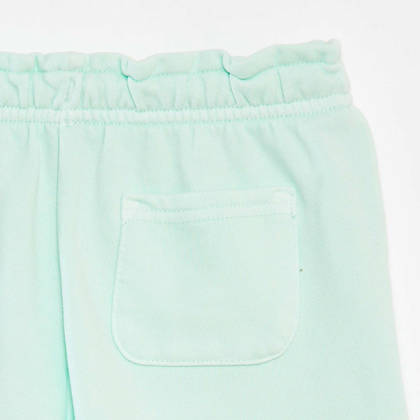 Short en molleton uni VERT