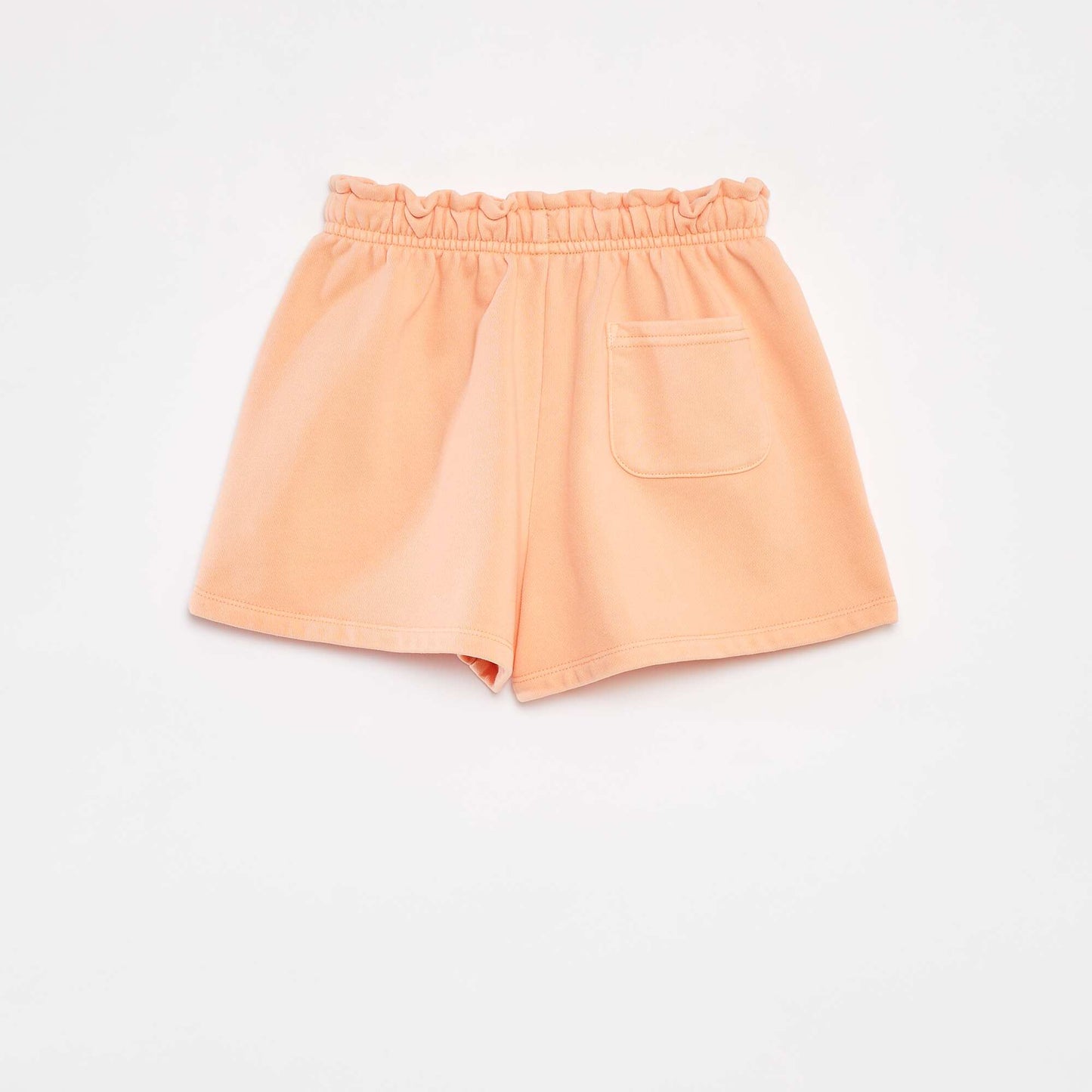 Short en molleton uni ORANGE