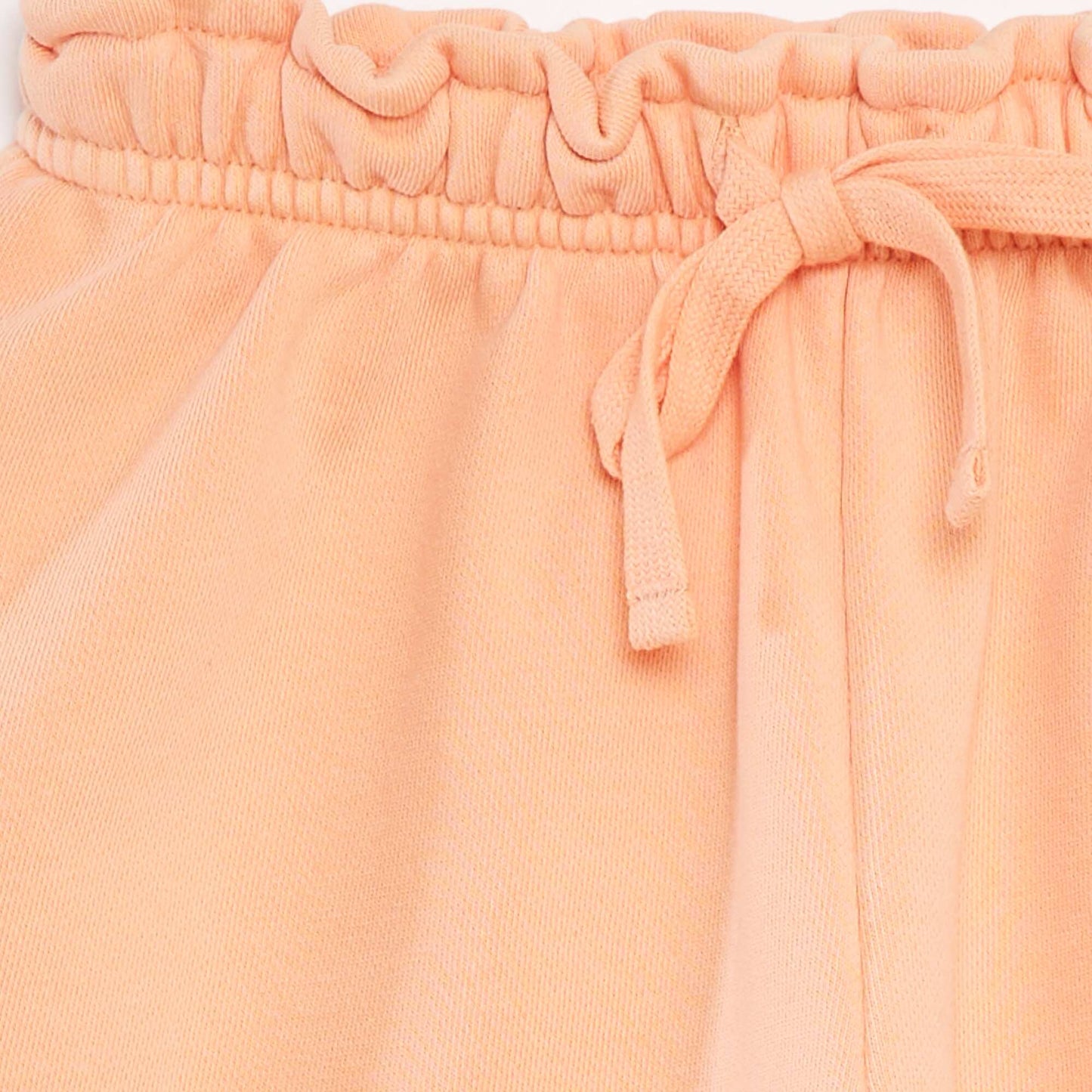 Short en molleton uni ORANGE