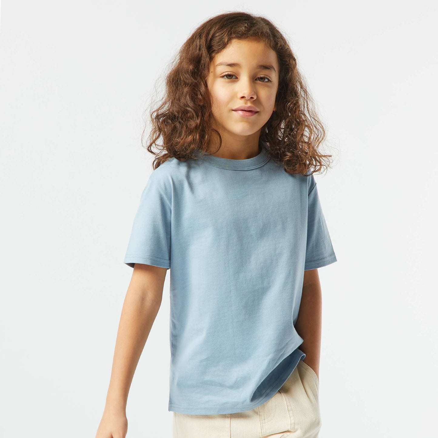 LCW Kids T-Shirt Garçon Basique à Manches Courtes Et Col Rond Turquoise O 3462364 LCW Kids T-Shirt Garçon Basique à Manches Courtes Et Col Rond Turquoise O 3462364