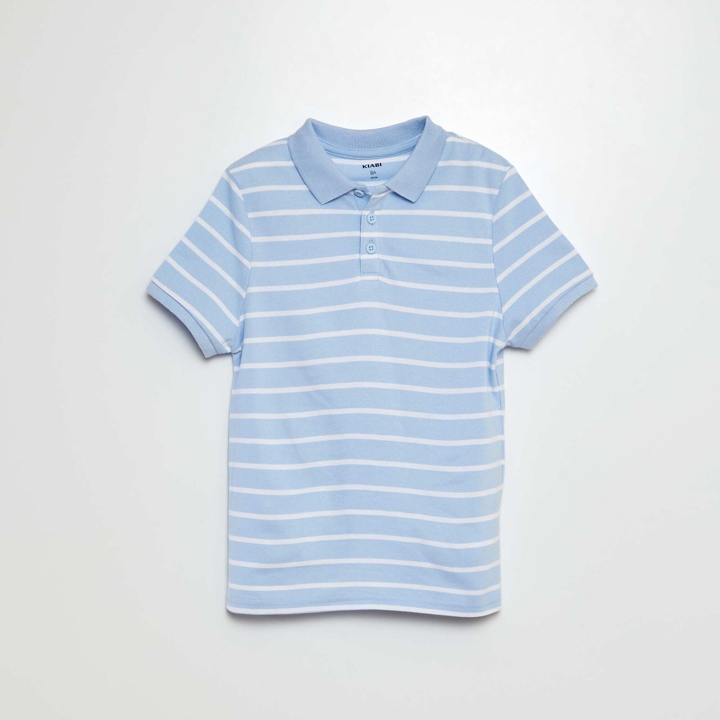 Polo en maille piquée BLEU