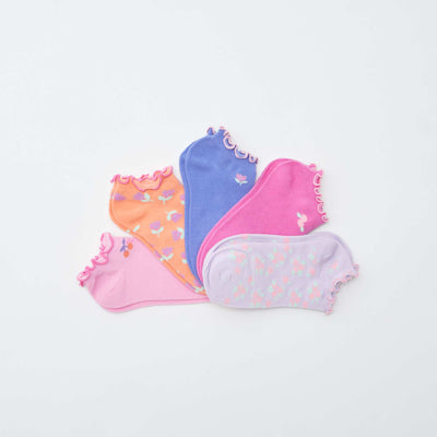 Chaussettes invisibles fantaisies VIOLET