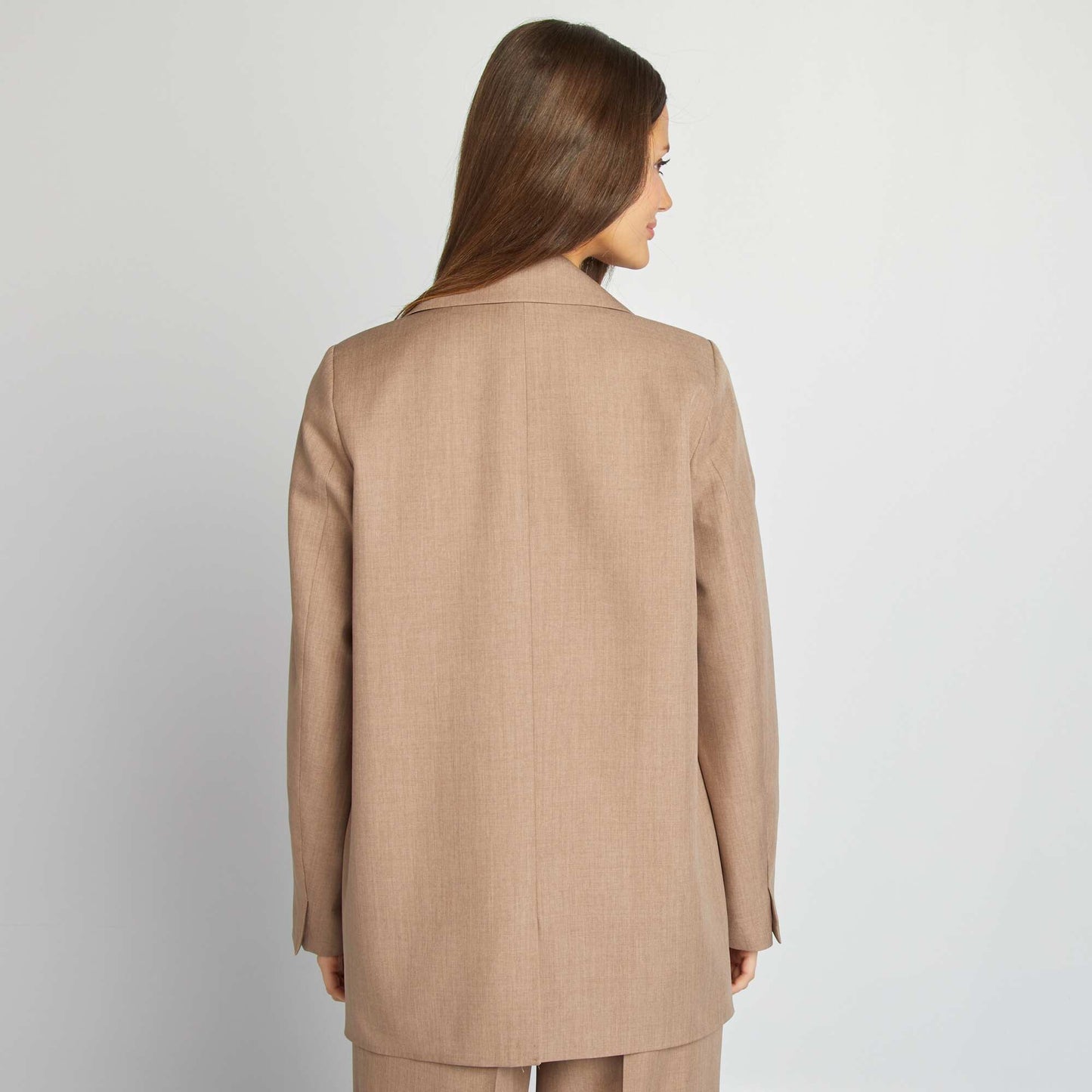 Veste blazer oversize BEIGE