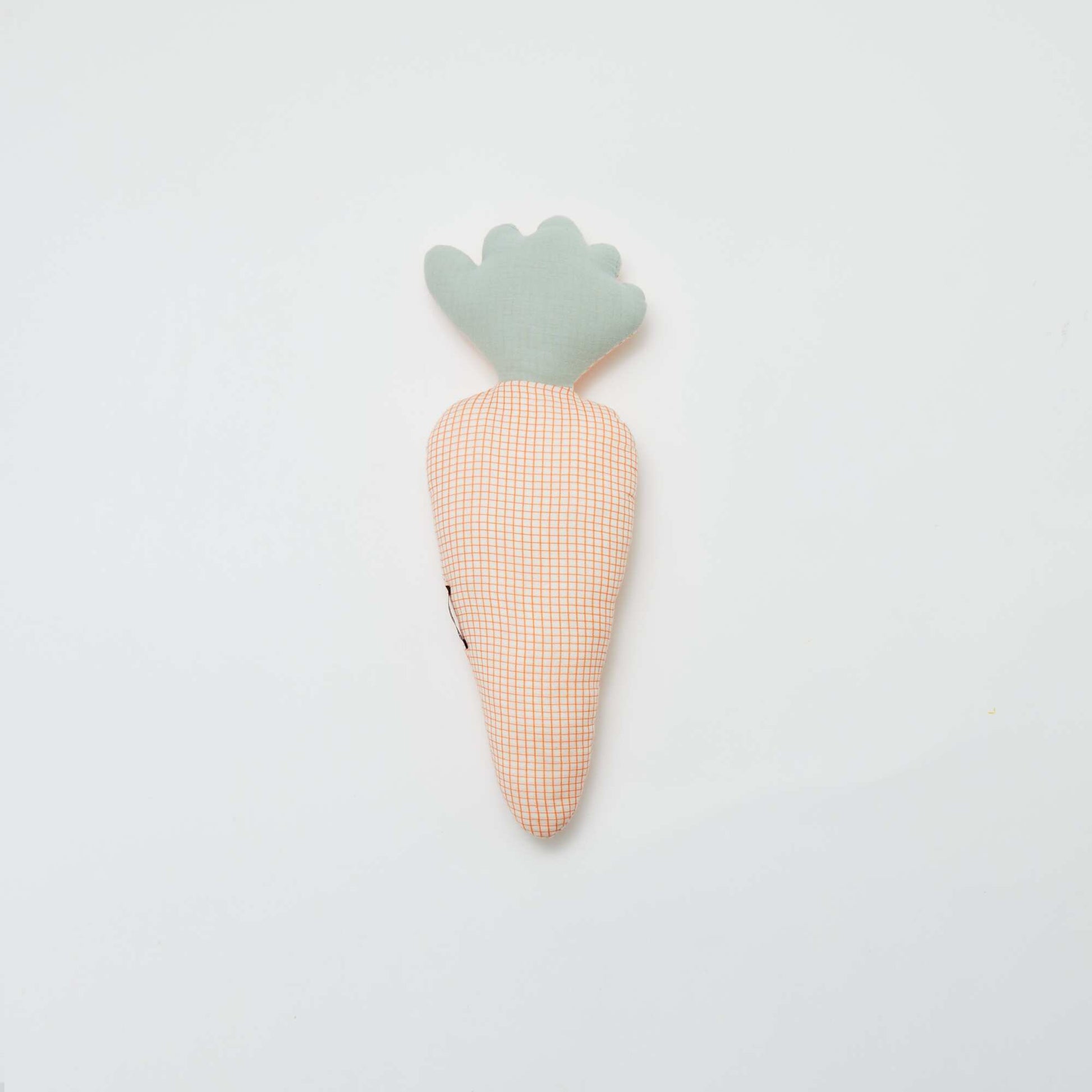 Coussin en forme de fruits et légumes - carotte ORANGE
