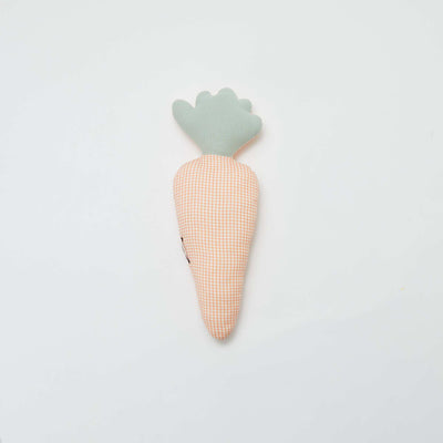 Coussin en forme de fruits et légumes - carotte ORANGE